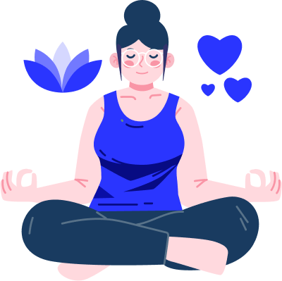 Meditation illustration